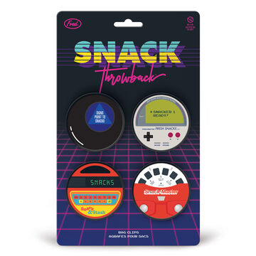Snack Throwback Bag Clips