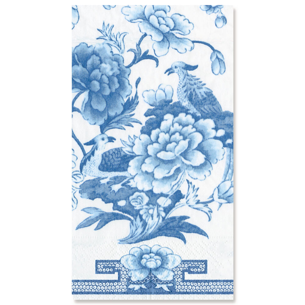 Blue & White Paper Guest Napkins, Set of 15 | Sur La Table