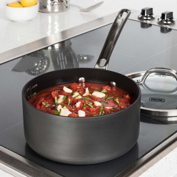 Viking Hard Anodized Nonstick Saucepan with Lid