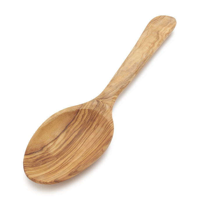 Sur La Table Olivewood Wide Cook&#8217;s Spoon