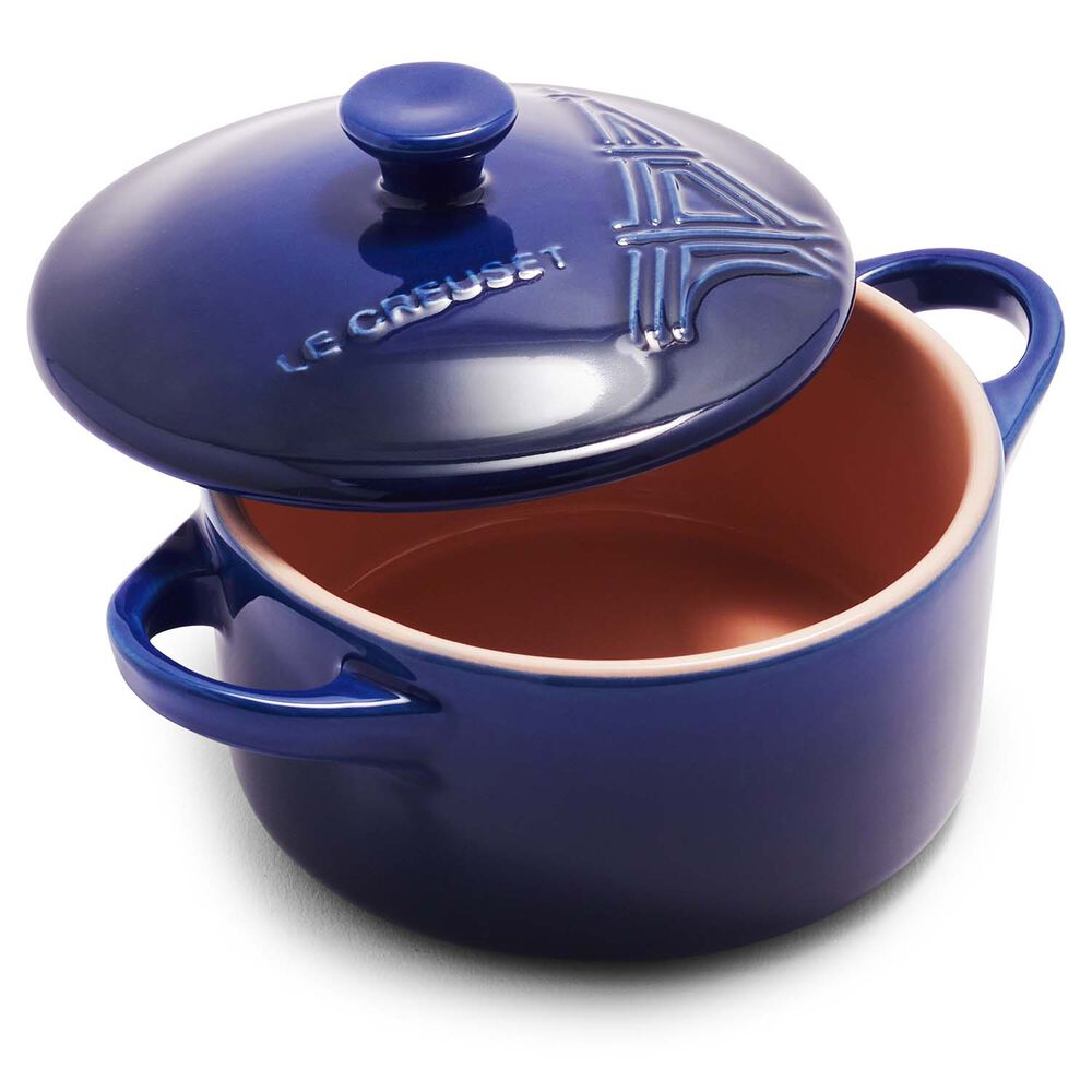 Le Creuset Eiffel Tower Petite Cocotte With Lid 8 Oz Sur La Table