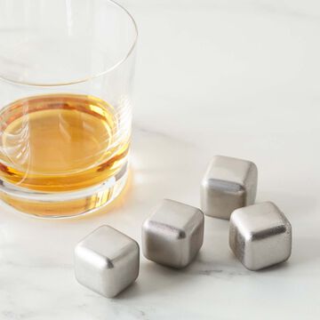 Sur La Table Stainless Steel Chilling Cubes, Set of 4