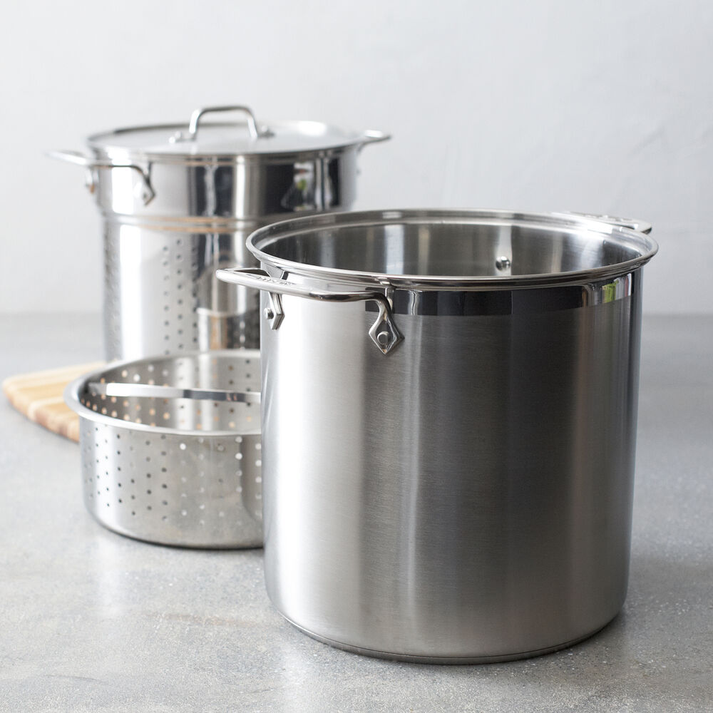 All-Clad Stainless Steel Multi-Cooker, 12 qt. | Sur La Table All Clad Stainless Steel Multi Cooker 12 Qt