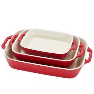 Staub Rectangular Bakers, Set of 3