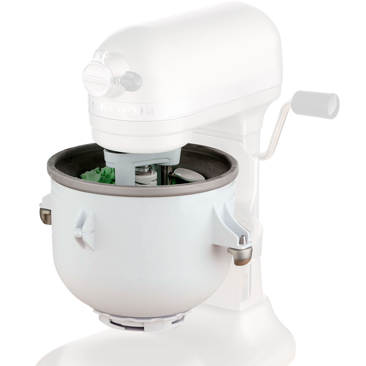 kitchenaid mixer ice