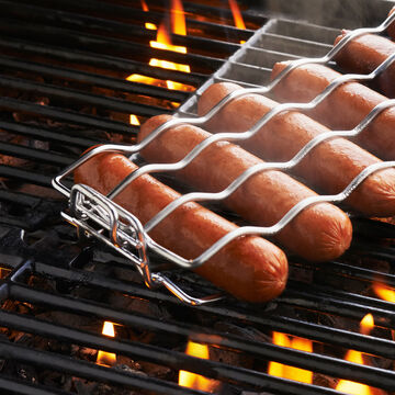 Sur La Table Stainless Steel Hot Dog Basket