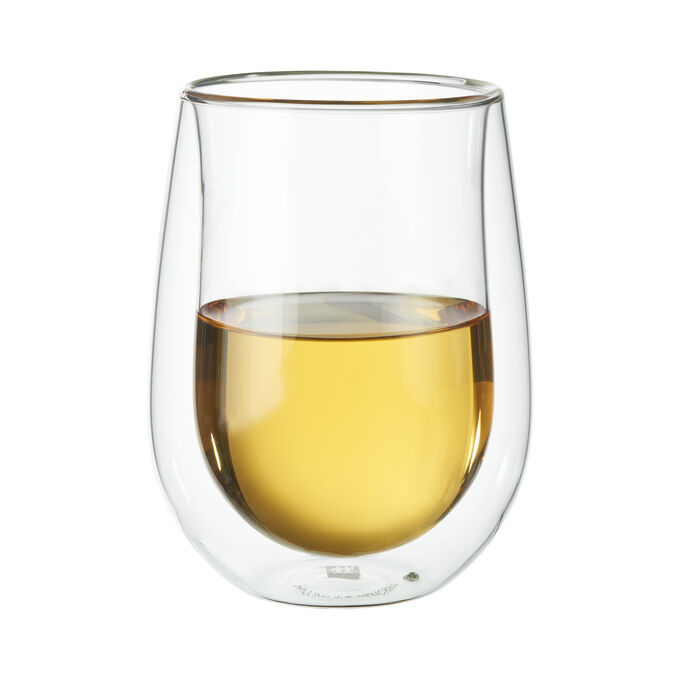 Zwilling J.A. Henckels Sorrento Double-Wall White Wine Stemless Glasses