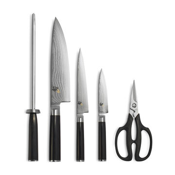 Shun Classic 6-Piece Slimline Knife Block Set