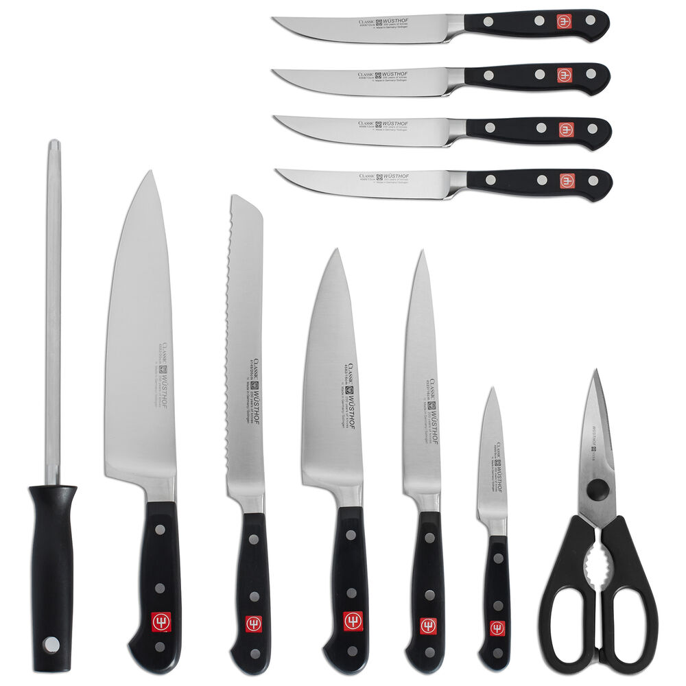 wusthof classic knives set sale