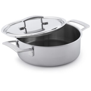 Demeyere Industry5 Sauté Pan with Lid, 4 qt.