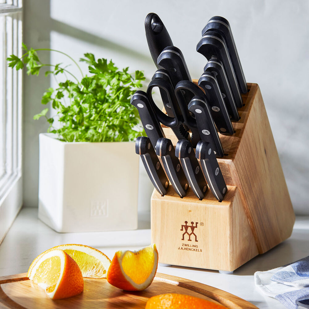 Zwilling J.A. Henckels 14Piece Gourmet Knife Block Sur La Table