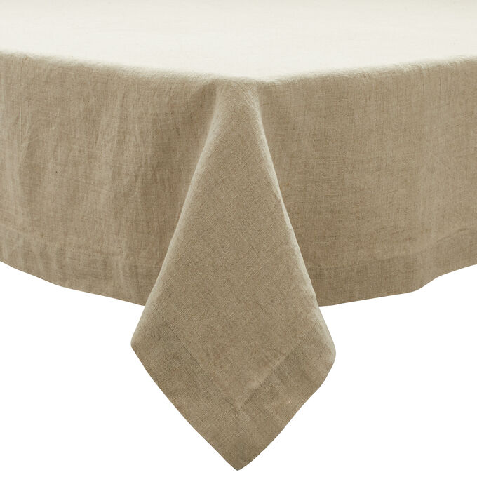 Natural Linen Tablecloth Sur La Table