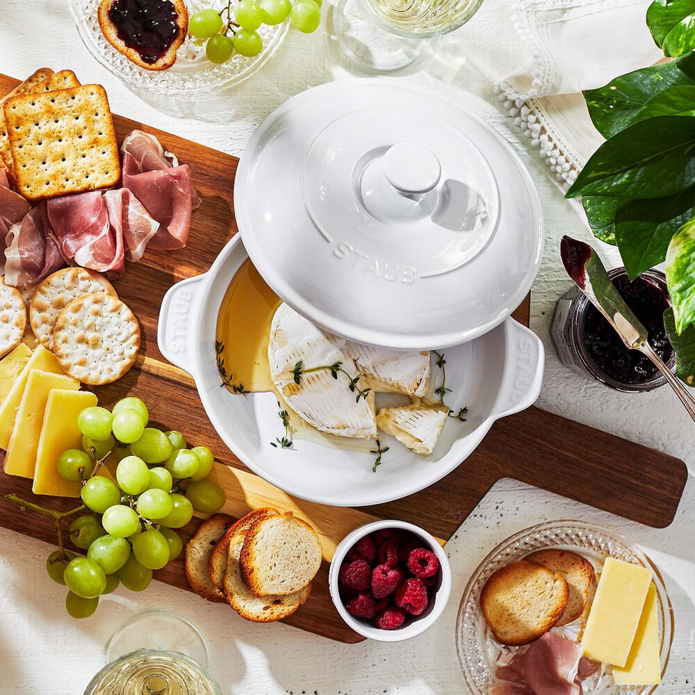 Staub Ceramic 8" Round Covered Brie Baker Sur La Table