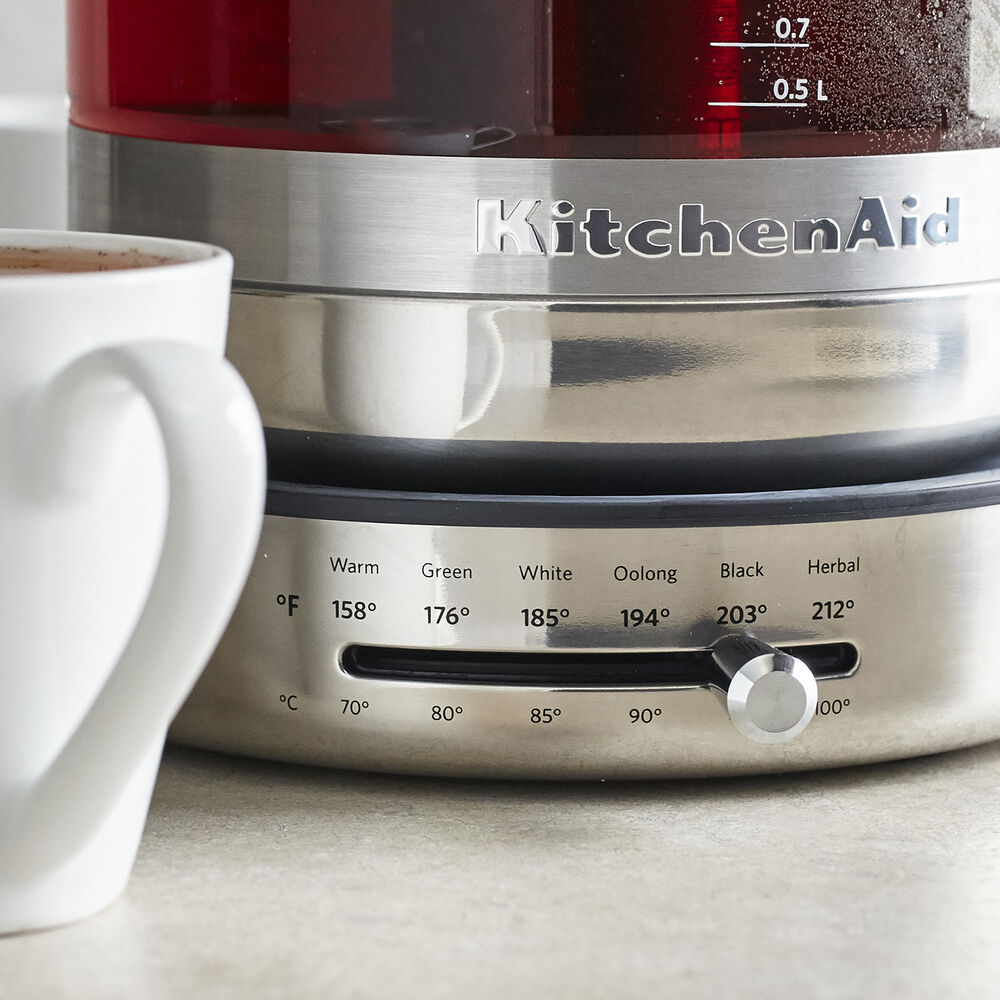 kitchen aid glass kettle