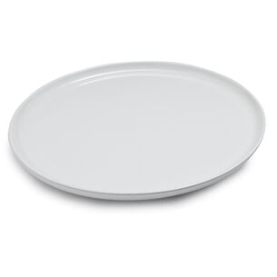 Italian Whiteware Round Cheese Platter