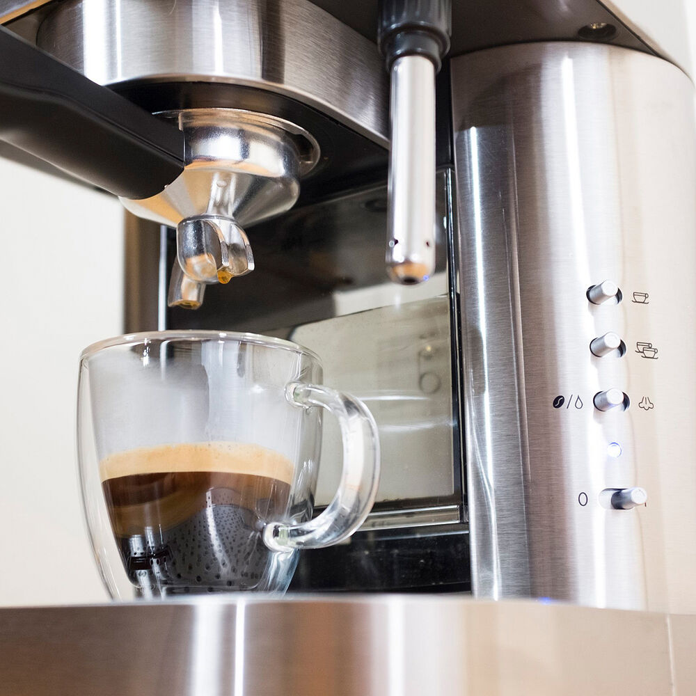 Espressione Stainless Steel Automatic Pump Espresso Machine with Thermo