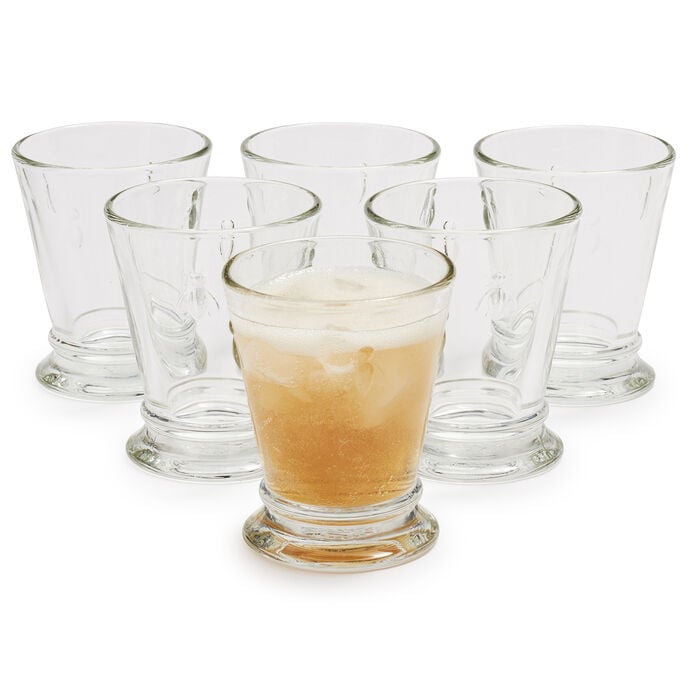 LA ROCHERE Bee Mini gobelet verres à eau Lot de 4 verres 185 ml//6 floz français