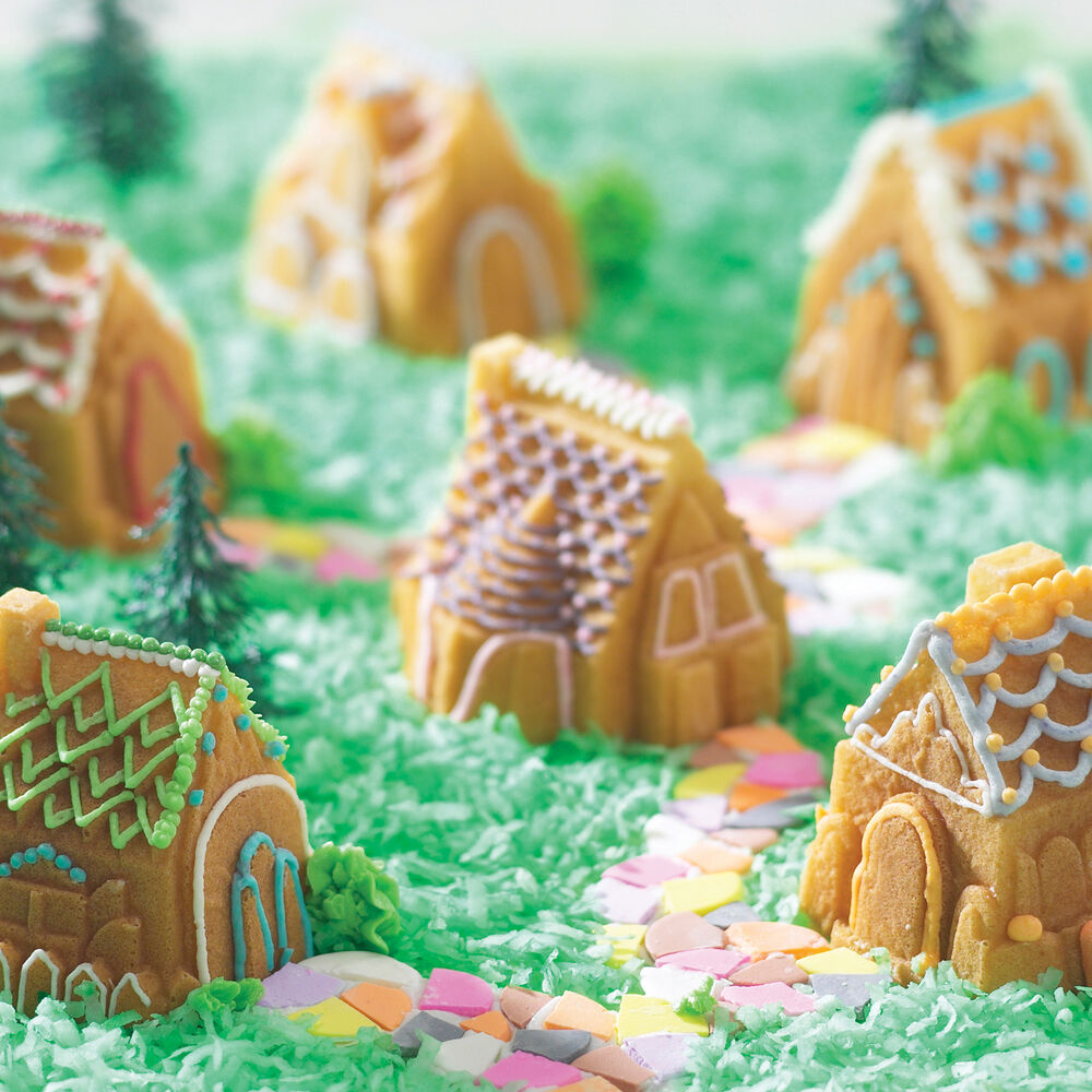 Nordic Ware Cozy Village Cakelet Pan Sur La Table