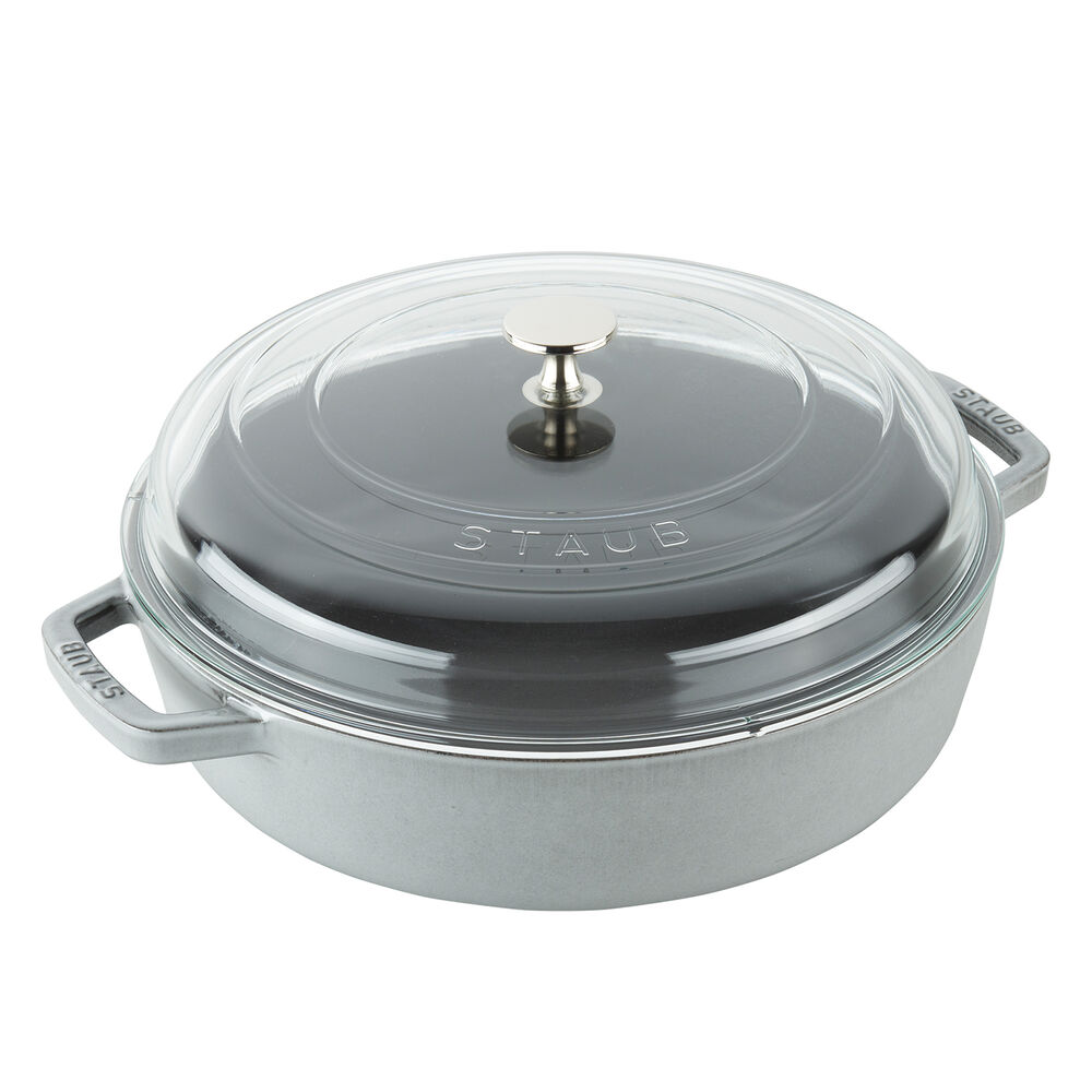 Staub Universal Deluxe Pan with Glass Lid, 4 qt. Sur La Table