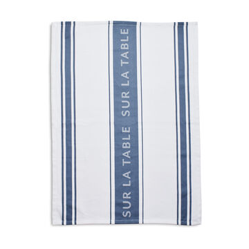 Blue SLT Logo Kitchen Towels, Set of 4