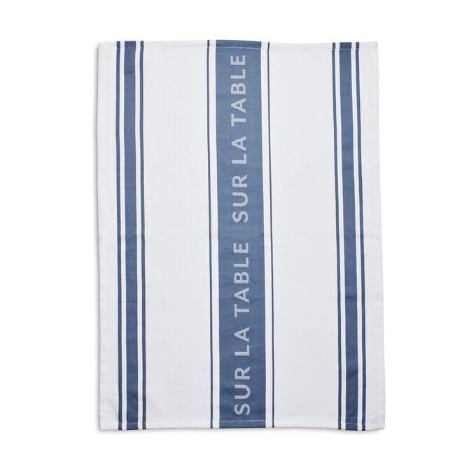 Blue SLT Logo Kitchen Towels, Set of 4