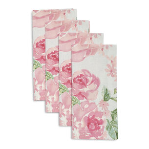 Rose Nuage Napkins, Set of 4 