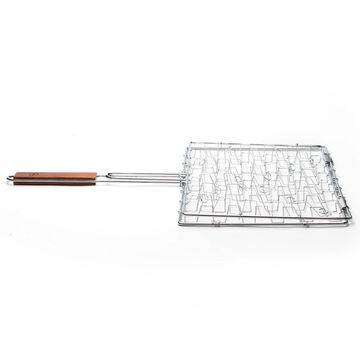 Flex Grill Basket with Rosewood Handle