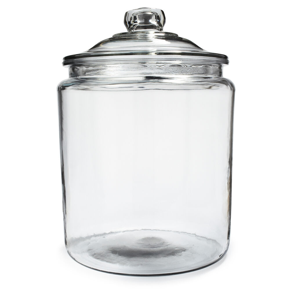 Anchor Hocking Glass Heritage Jars