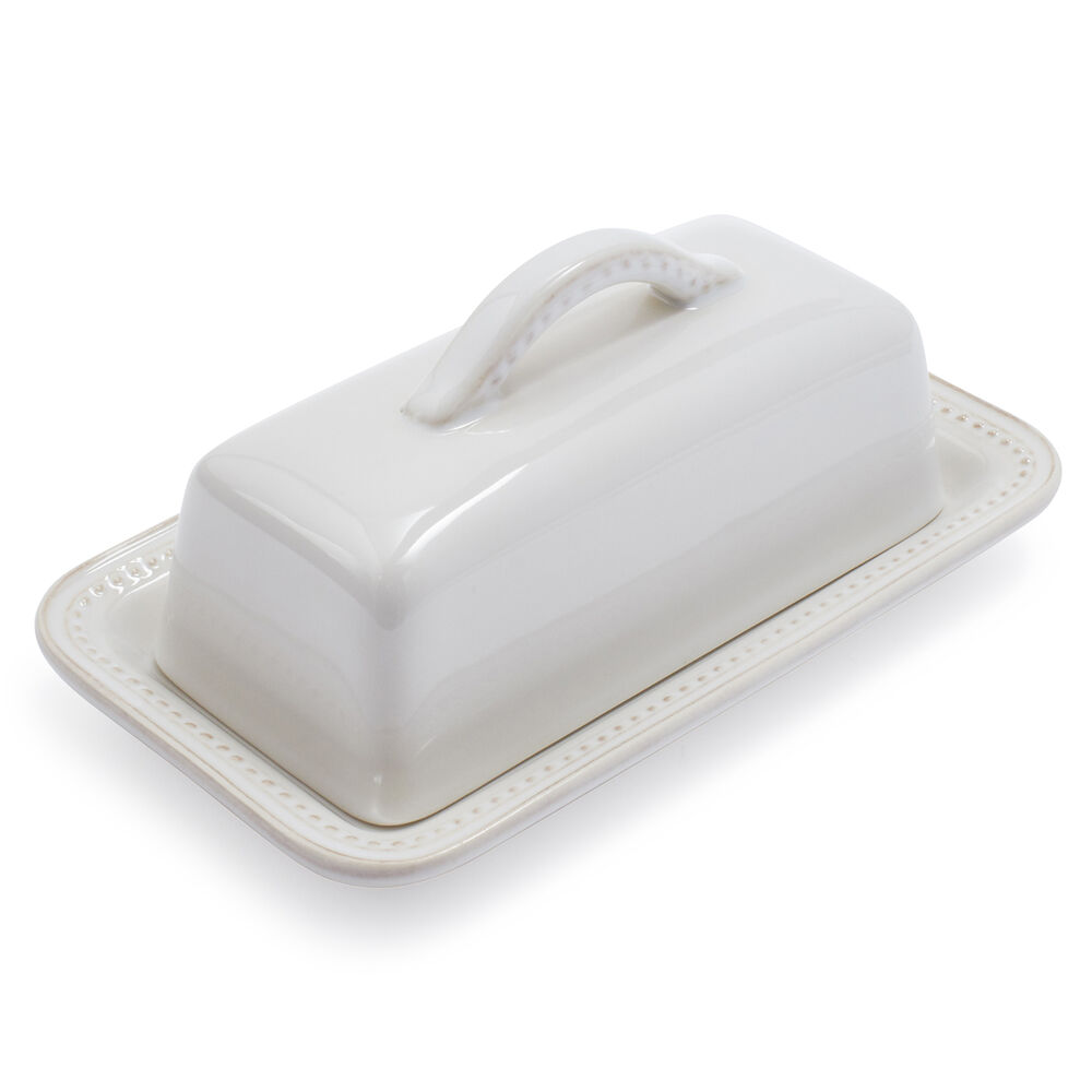 Pearl Stoneware Butter Dish Sur La Table