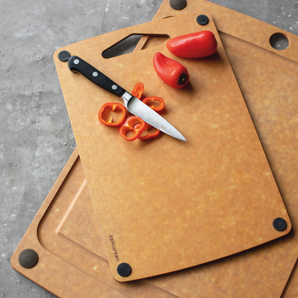 Epicurean 17 5 X 13 Nonslip Groove Cutting Board With Bonus 13 X 8 5 Board Sur La Table