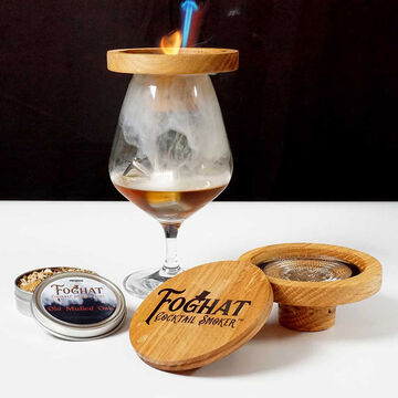 Foghat Glass Topper Cocktail Smoking Kit