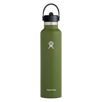 Hydro Flask Standard Mouth Bottle with Flex Straw Cap, 24 oz.