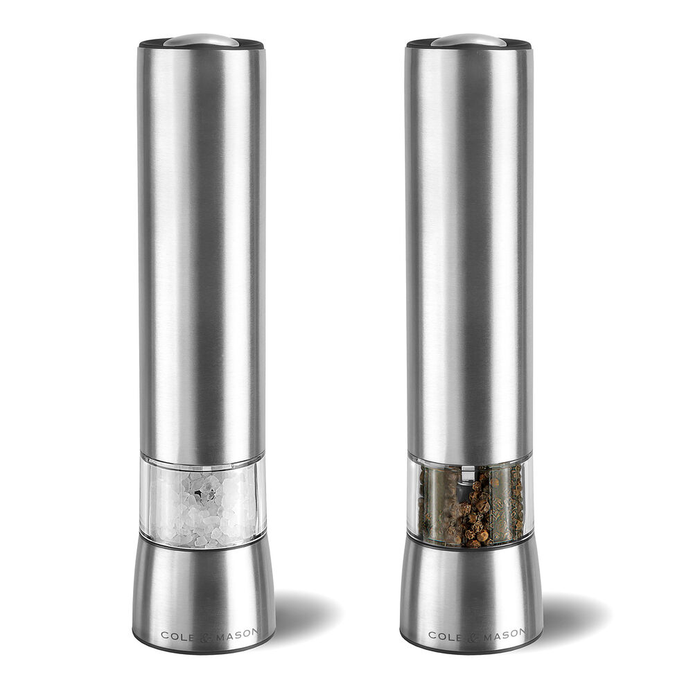 Cole & Mason Hampstead Electric Salt and Pepper Mills Sur La Table