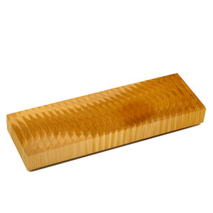 Larch Wood Tiger-Stripe Buffet Cutting Board