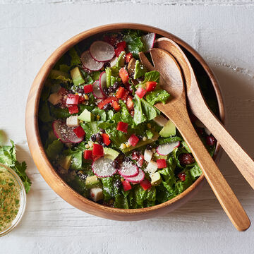 Acacia Wood Serving Bowl