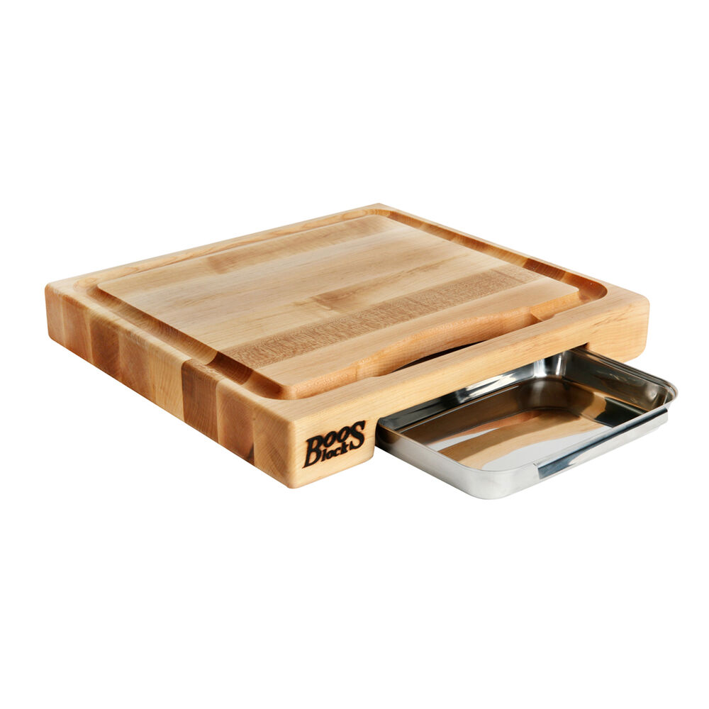 John Boos & Co. Edge-Grain Rectangular Maple Cutting Board ...