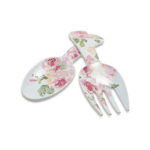 Rose Nuage Melamine Servers, Set of 2
