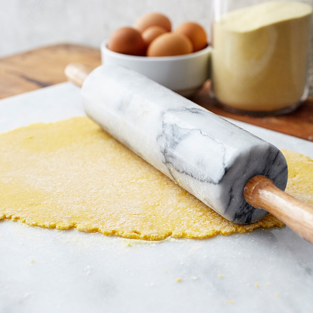 Sur La Table Marble Rolling Pin With Handles Sur La Table