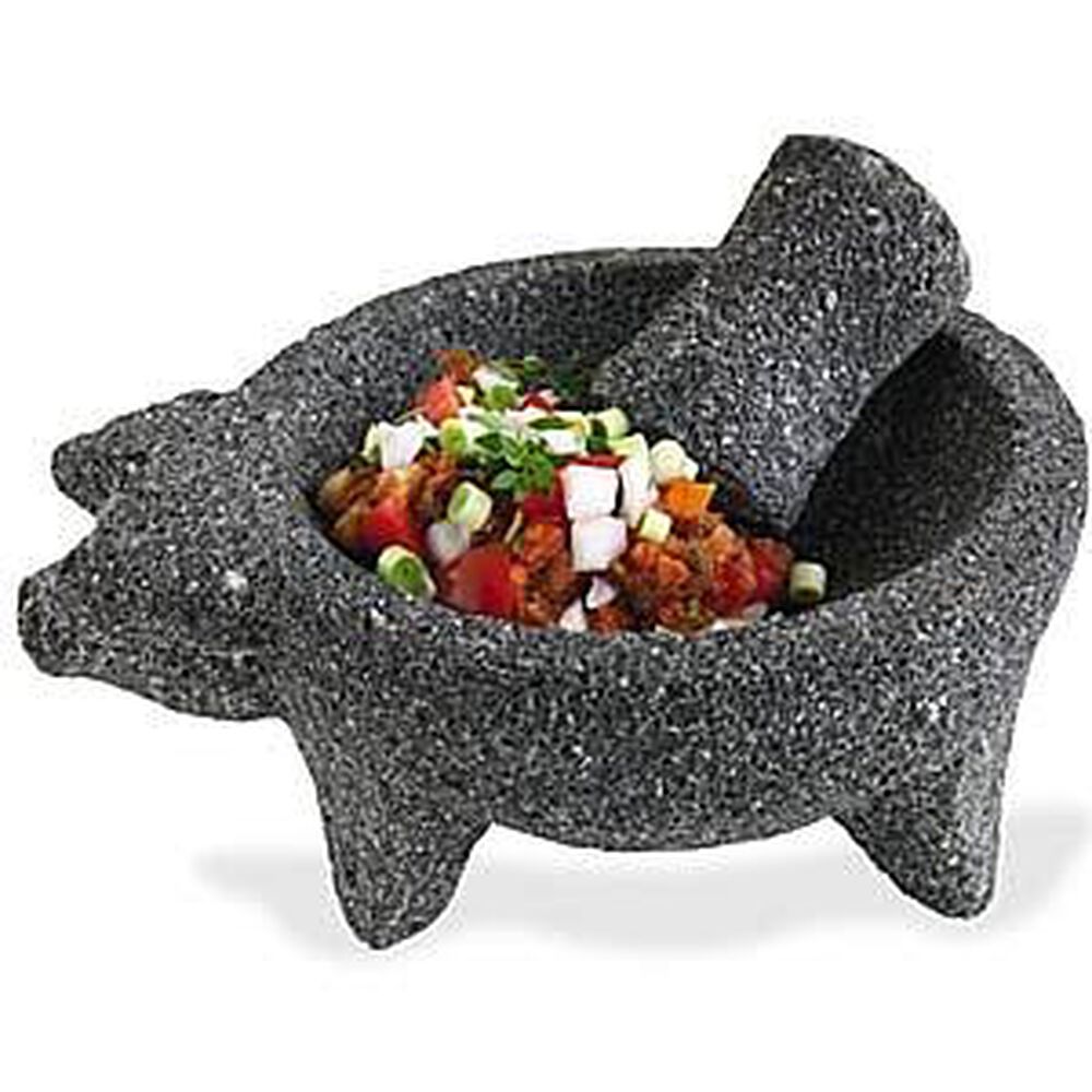 Preseasoned Pig Molcajete Sur La Table