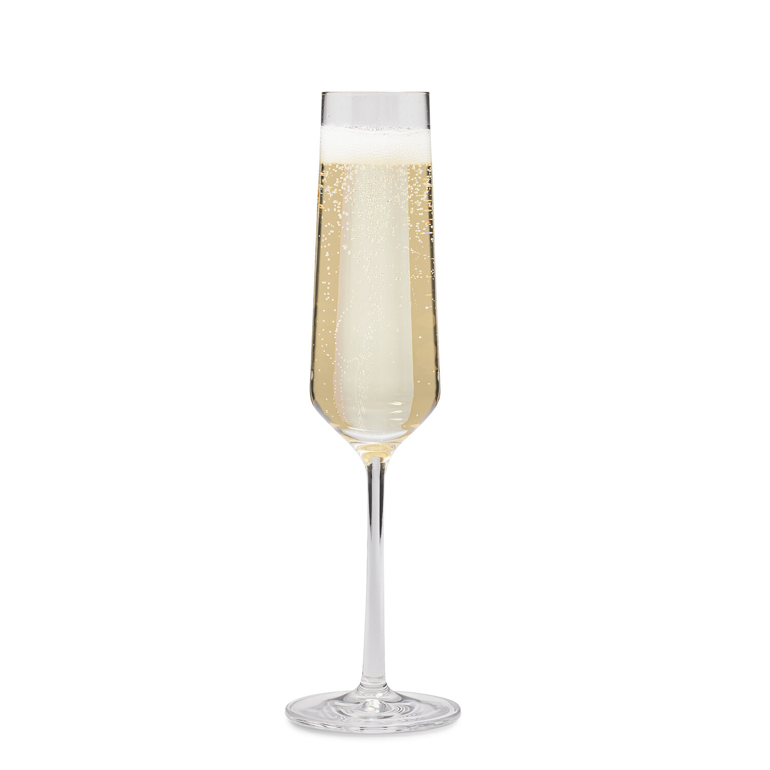 6 champagne glasses