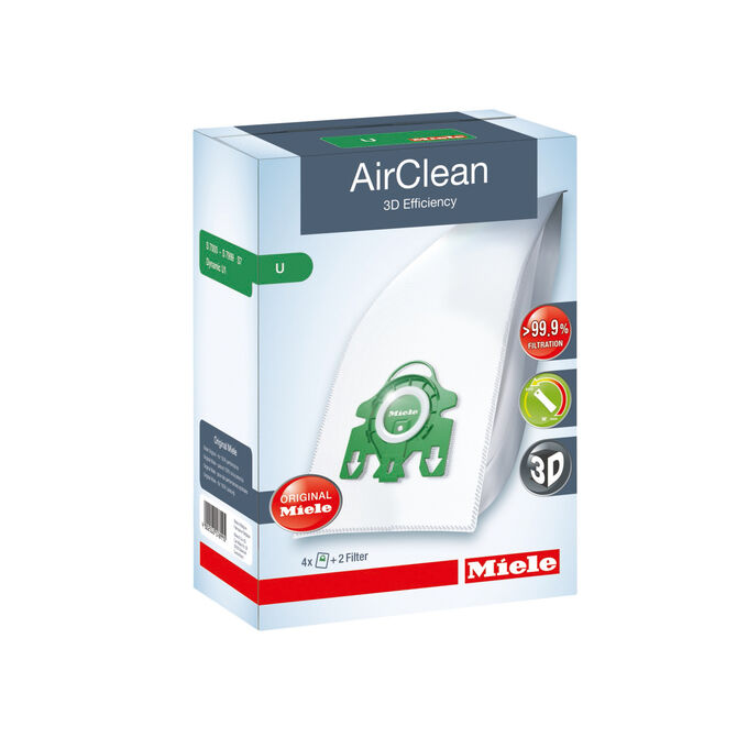 Miele AirClean U FilterBags Replacement Set