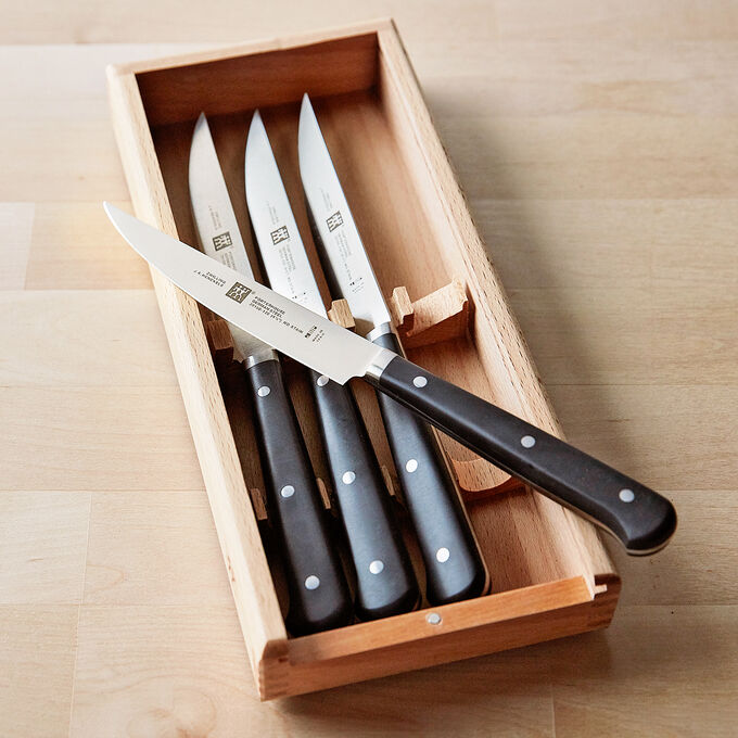 Zwilling J.A. Henckels Porterhouse Steak Knives, Set of 4 Sur La Table