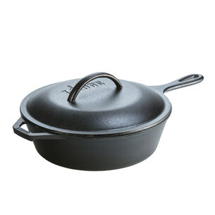 Lodge Cast Iron Deep Skillet with Lid