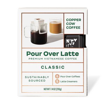 Copper Cow Coffee Latte Pour Over Kit
