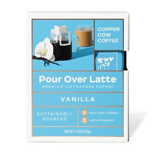 Copper Cow Coffee Vanilla Latte Pour Over Kit