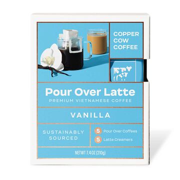 Copper Cow Coffee Vanilla Latte Pour Over Kit