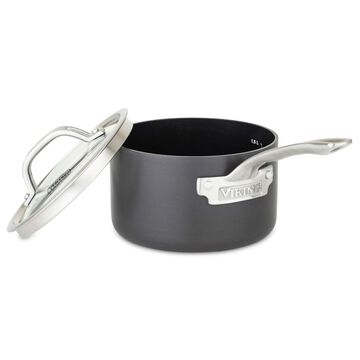 Viking Hard Anodized Nonstick Saucepan with Lid, 1 qt.