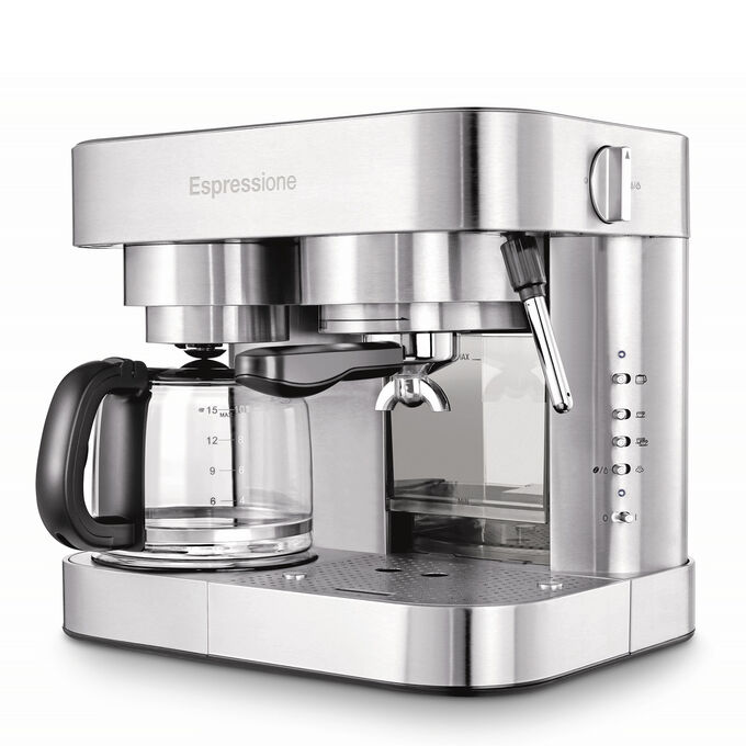 Espressione Em 1040 Combination Espresso Machine And Coffee Maker 10 Cup Sur La Table