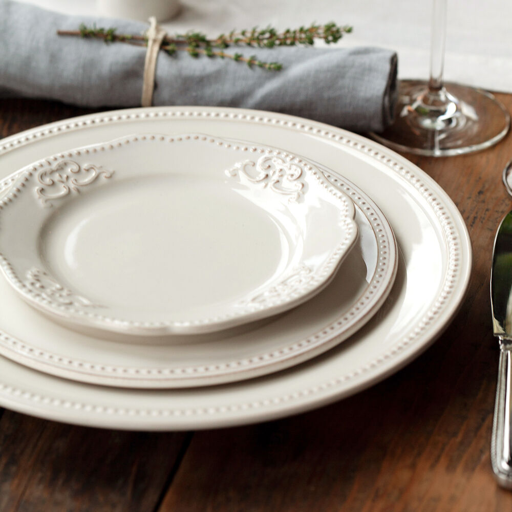 Pearl Stoneware Dessert Plates, Set of 4 Sur La Table