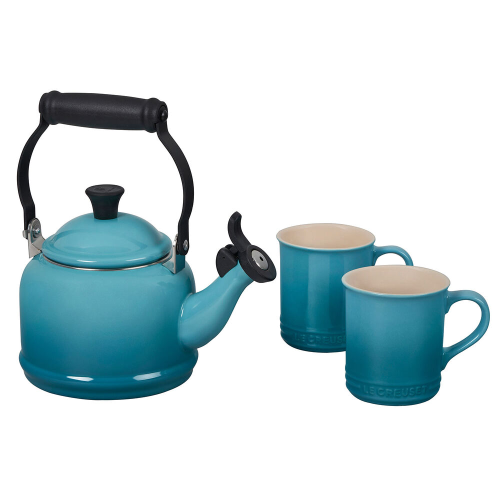 Le Creuset 3 Piece Demi Kettle Mug Set Sur La Table Its a perfect addition to your kitchen! le creuset 3 piece demi kettle mug set